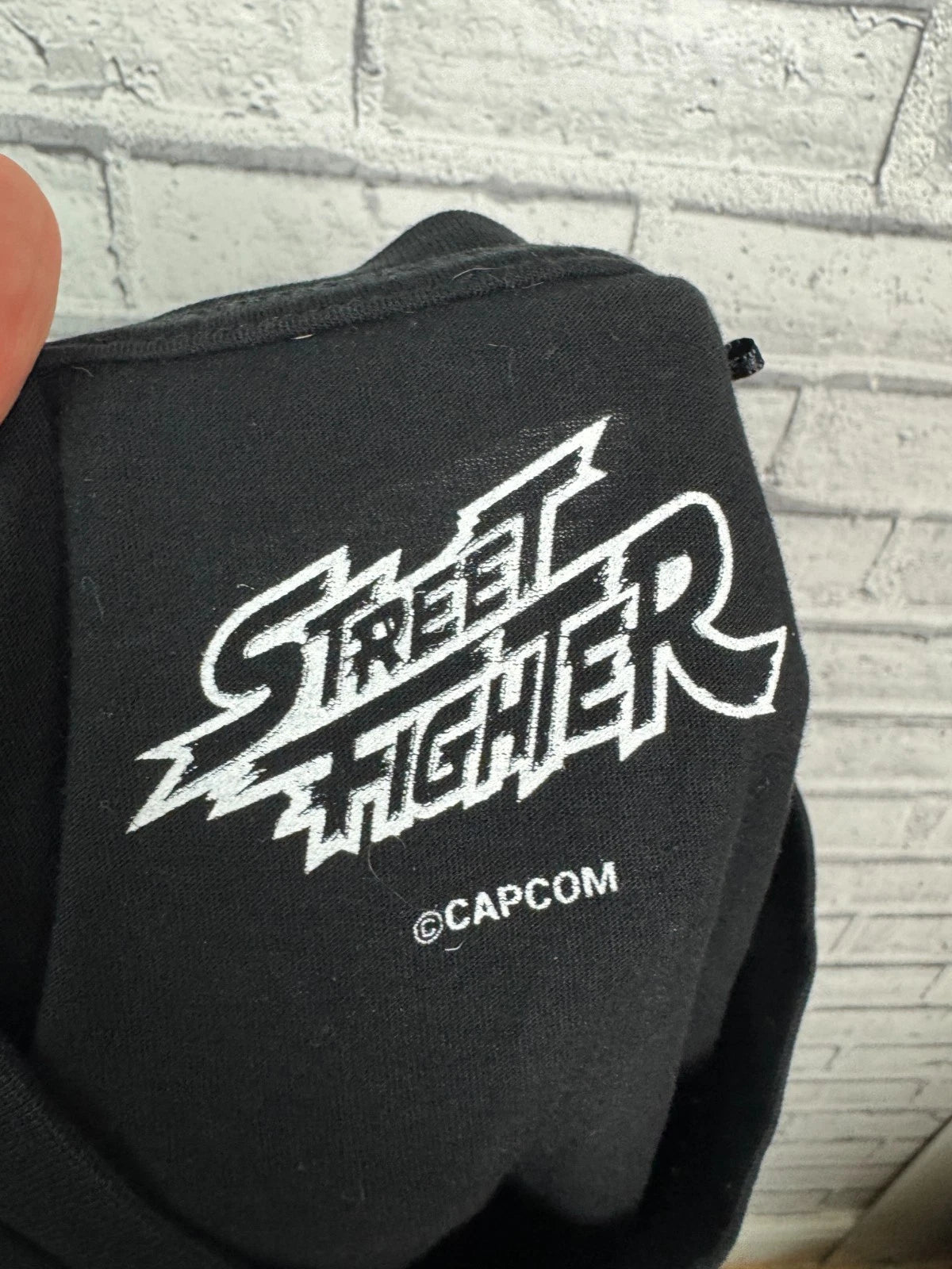 Street Fighter Capcom Graphic Print Retro T-Shirt Tee - Mens L - Gaming 90s Y2K