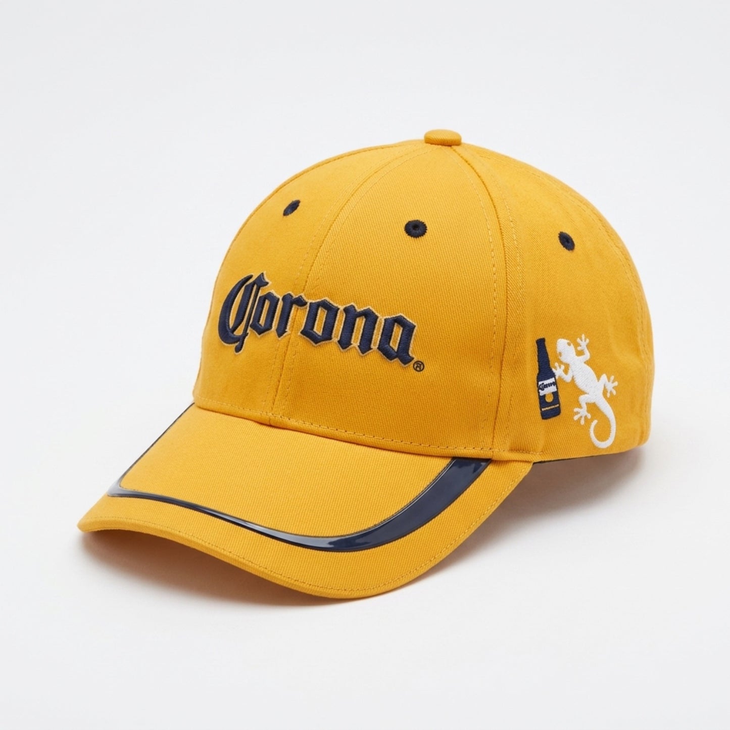 Vintage 2006 Corona Yellow Embroidered Baseball Cap Hat - Unisex One Size