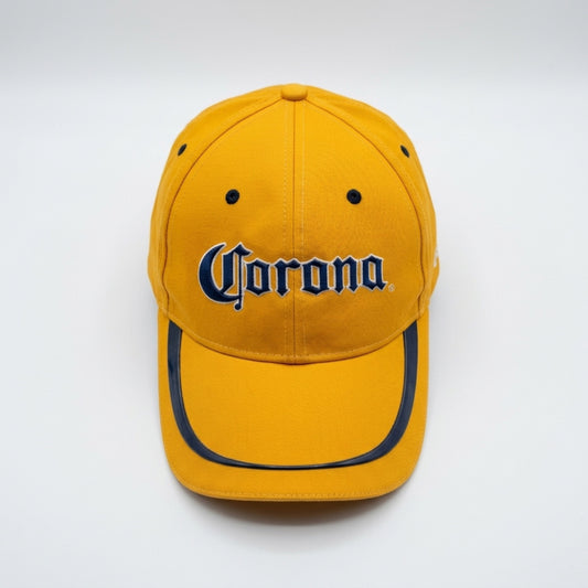 Vintage 2006 Corona Yellow Embroidered Baseball Cap Hat - Unisex One Size