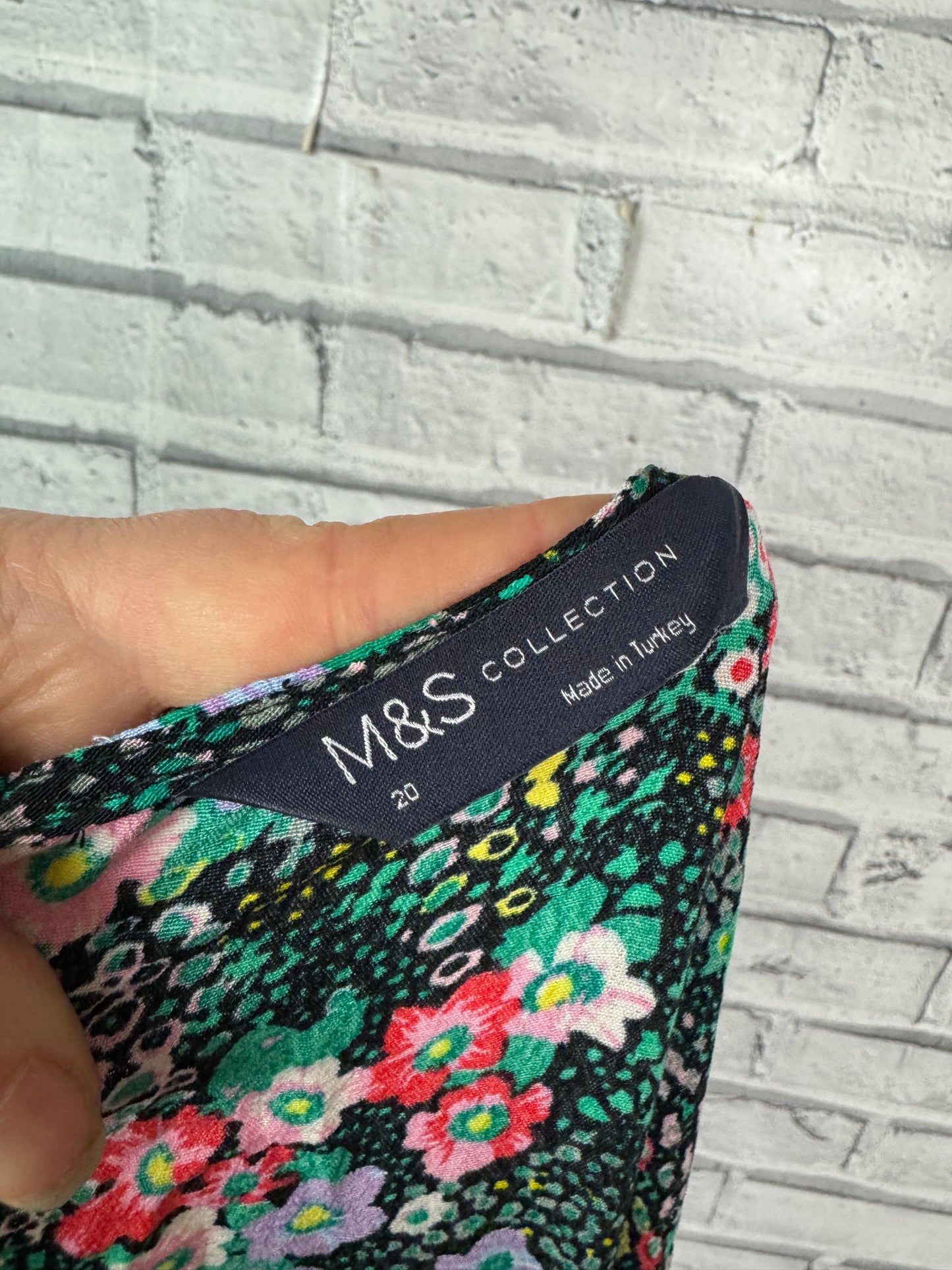 Marks and Spencer M&S Collection Retro Floral Maxi Dress - Size 20
