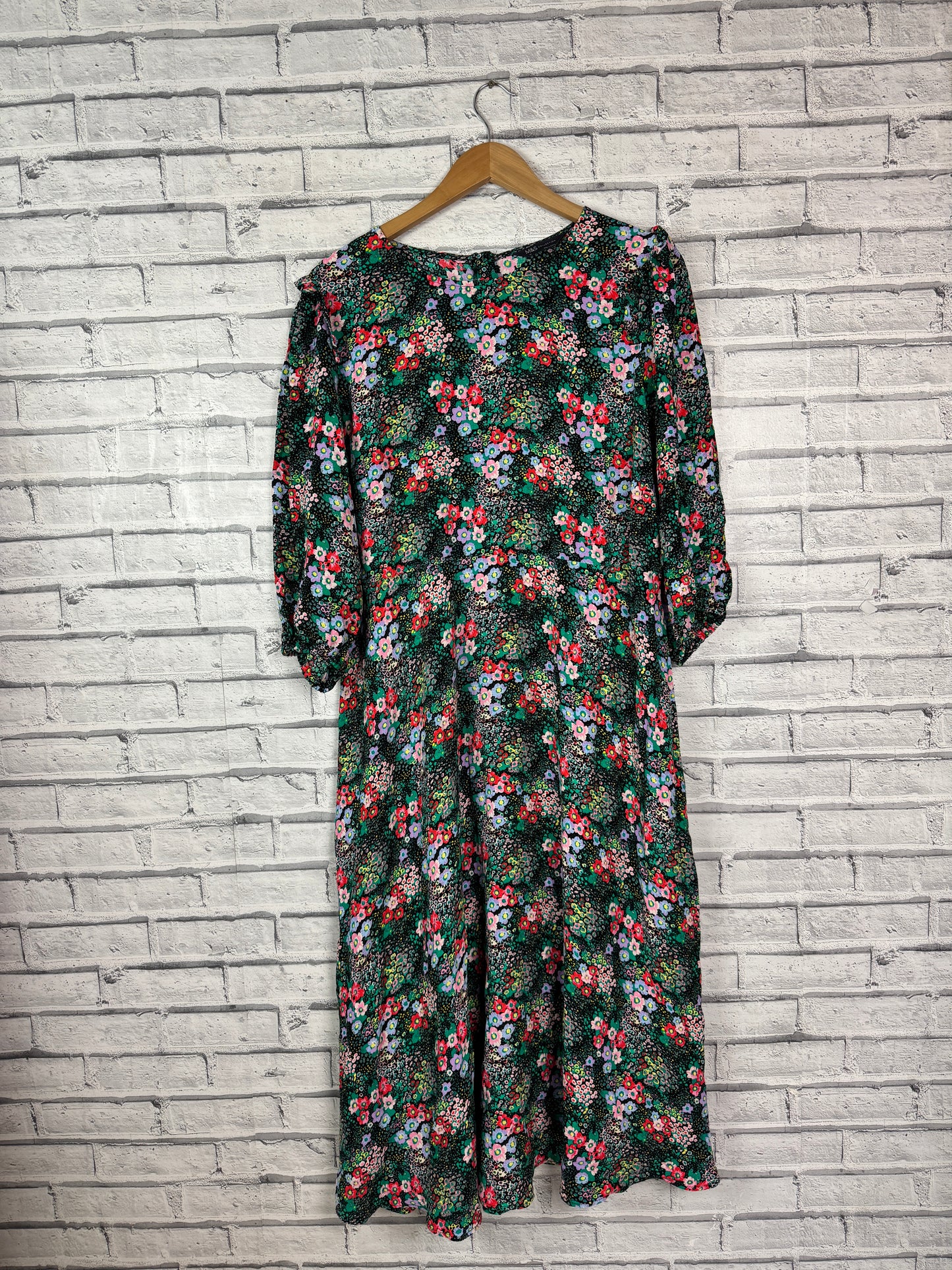 Marks and Spencer M&S Collection Retro Floral Maxi Dress - Size 20