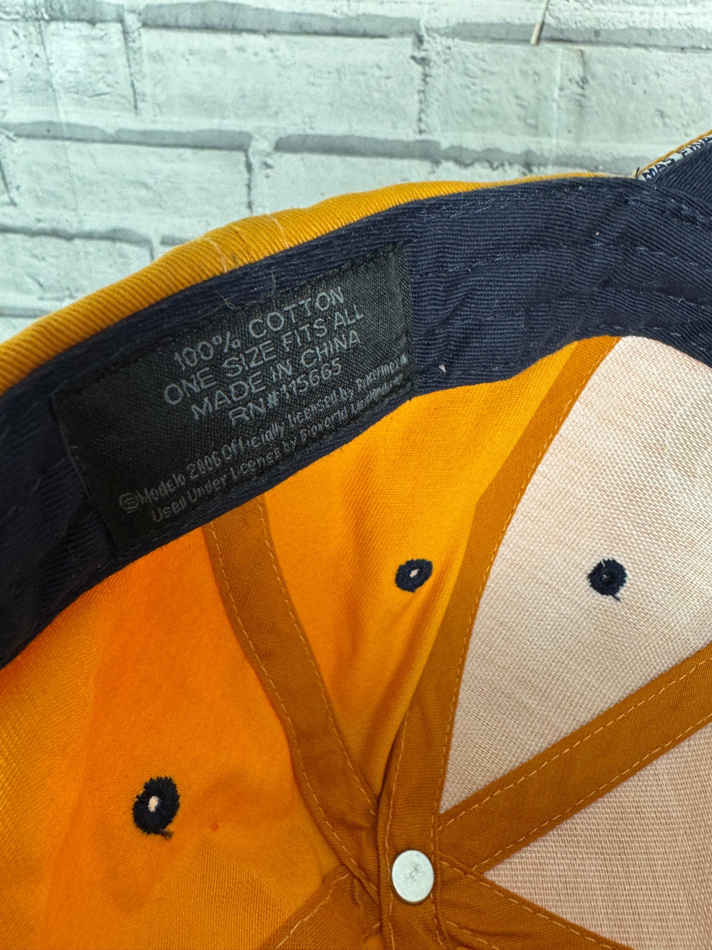 Vintage 2006 Corona Yellow Embroidered Baseball Cap Hat - Unisex One Size