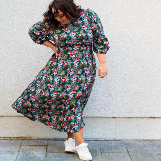 Marks and Spencer M&S Collection Retro Floral Maxi Dress - Size 20